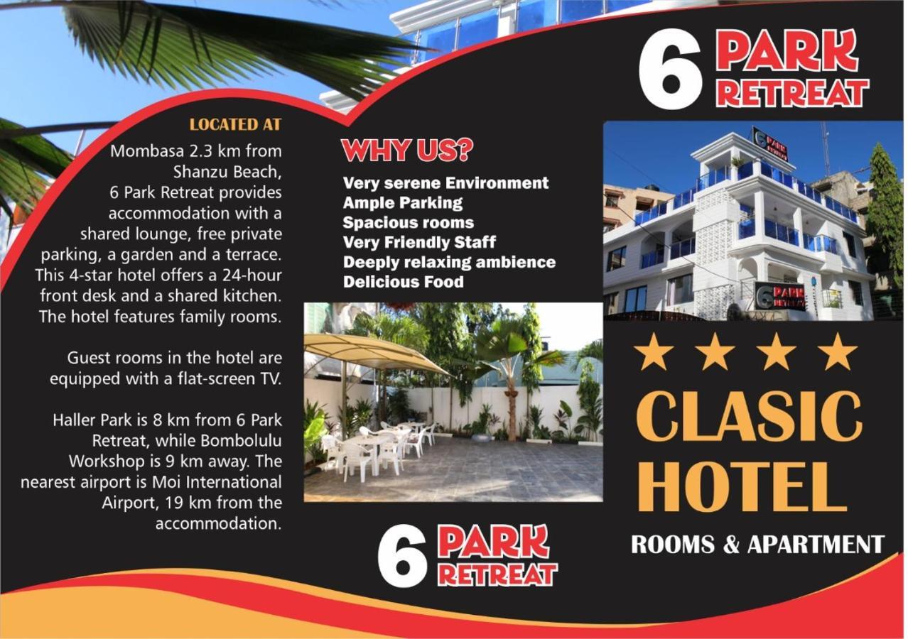 6 Park Retreat Hotel Mombasa Exterior photo